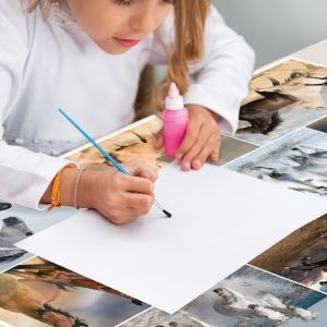 Skriveunderlag til skole og hobby
