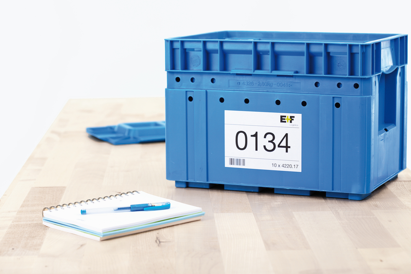Premium etiketter til merking av kasser og produkter